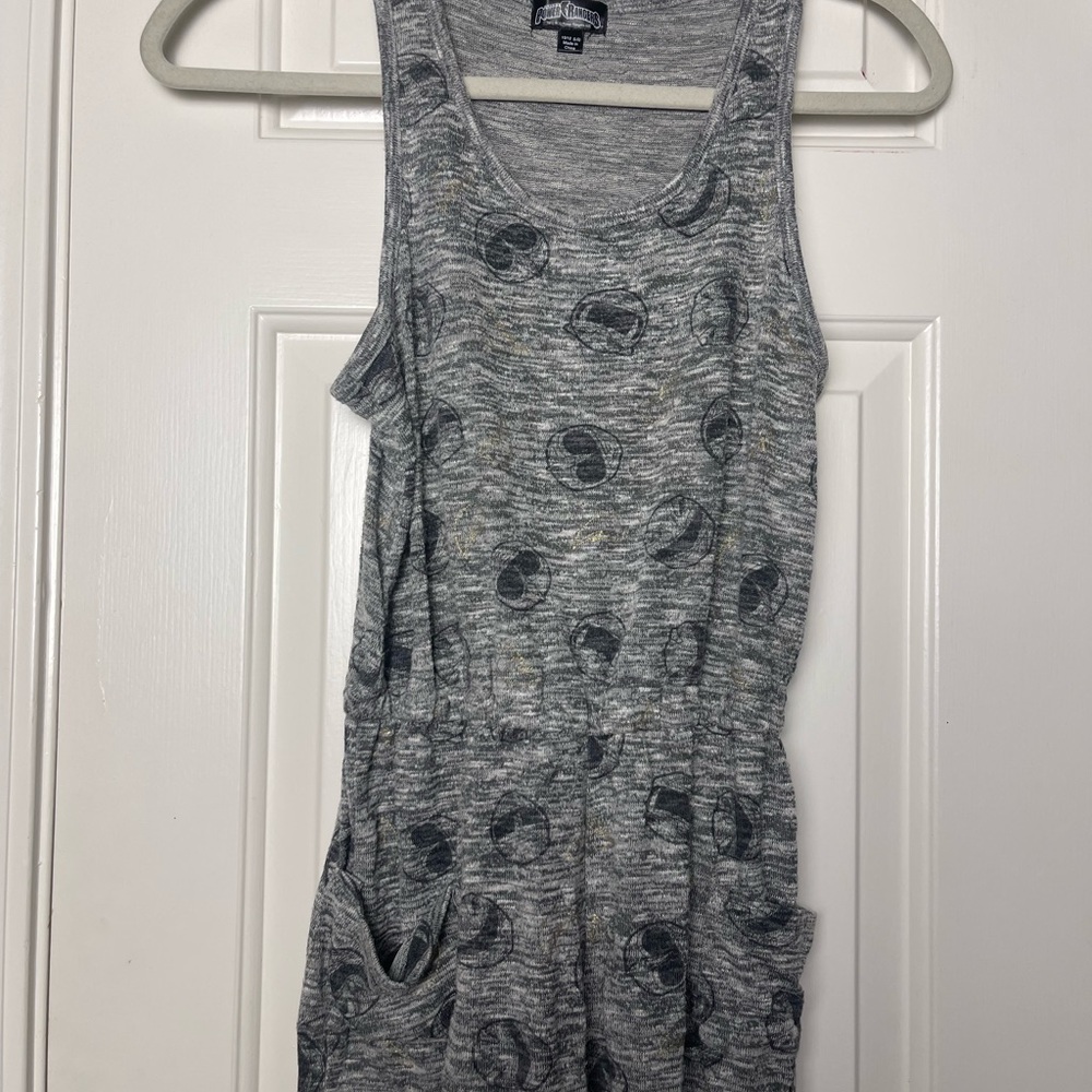 Girls Saban’s Power Ranger Gray Romper size 10/12 youth *Pre-Owned*